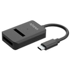 Aisens USB-C M.2 (NGFF) Asuc-M2D011-Bk Conector de base de ligação SATA/NVME para USB3.1 GEN2 - Preto curto - Aisens ASUC-M2D011-BK