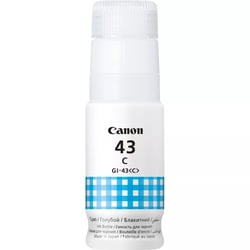 Garrafa de Tinta Original Ciano GI43 da Canon - GI43C/4672C001 - Canon 4672C001
