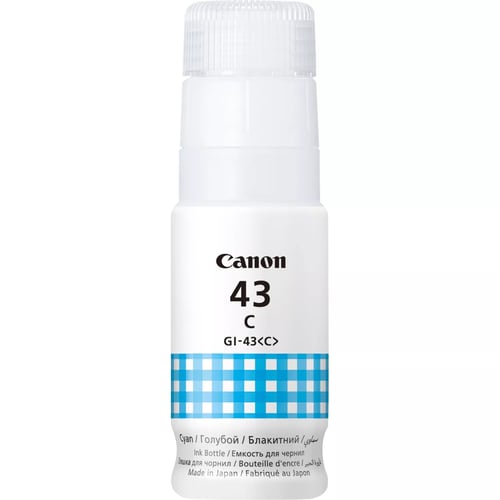 Garrafa de Tinta Original Ciano GI43 da Canon - GI43C/4672C001 - Canon 4672C001