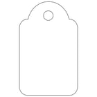Etiquetas penduradas Apli Branco 18 x 29mm 1.000 pcs. - APLI 208321
