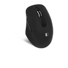 Subblim Curve Ergo Dual Wireless Bluetooth Wireless Mouse, USB 2.4GHz 1600dpi - 5 botões - Uso com a mão direita - Preto - Subblim 272067