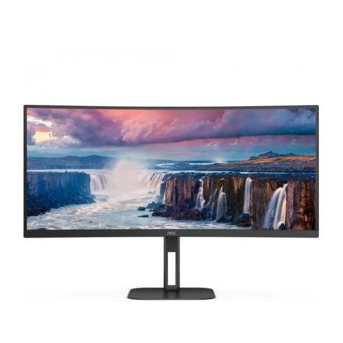 AOC MONITOR VA 34" 21:9 WQHD HDMI DP USB-C COLUNAS HAS CU34V5C/BK - AOC CU34V5C/BK