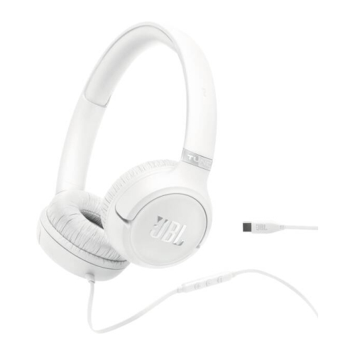 JBL HEADPHONES TUNE T530 USB-C - JBL JBLT530USBCWHITE