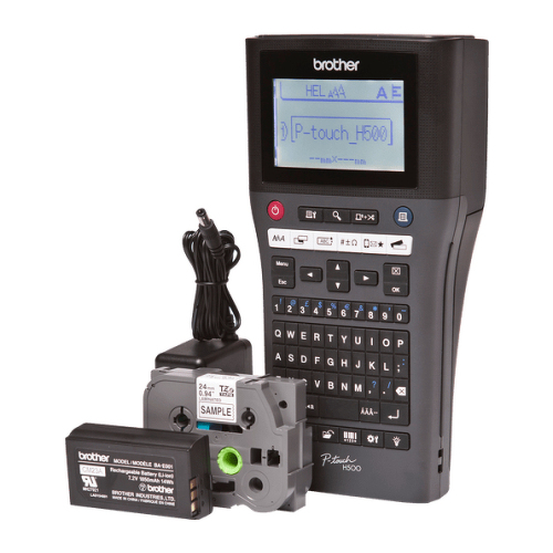 Brother PT-H500LI, QWERTY, TZe, 180 x 180 DPI, 30 mm/seg, Com fios, Ião-lítio - Brother PTH500LI