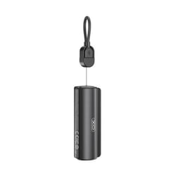 XO PR281 Mini Powerbank 5000Mah - USB-C - Lanterna - Preto - XO XOPR281