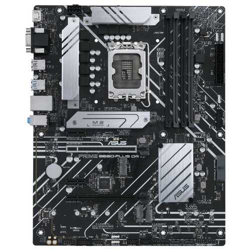 MB ASUS PRIME B660-PLUS D4, GEN2 SK LGA1700 4DDR4 VGA/HDMI/DP ATX - Asus 90MB18X0-M1EAY0