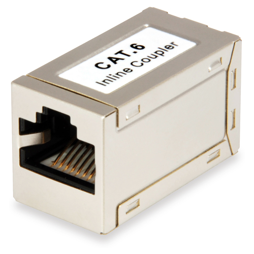 EQUIP CAT.6 SHIELDED MODULAR INLINE COUPLER - Equip 121179