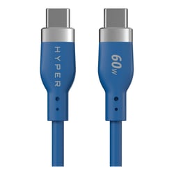 Targus Cabo de carregamento em silicone HyperJuice Flex USB-C - Targus HJ4011BUGL