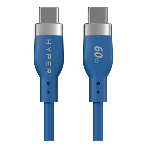 Targus Cabo de carregamento em silicone HyperJuice Flex USB-C - Targus HJ4011BUGL