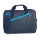 Mala para portátil NGS Ginger 15,6" - Interior almofadado - 2 compartimentos e bolsa exterior - Azul - NGS 118267