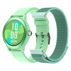 SPC Smartee Duo Vivo Smartwatch 1.27" Ecrã redondo - Mais de 100 modos de desporto - Monitorização da saúde - Resistência IP68 - Verde - SPC 266302
