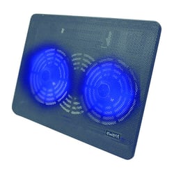 EWENT NOTEBOOK COOLING 17" 2 SILENT LED FAN USB - Ewent EW1256