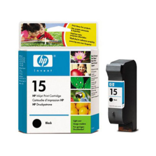 Tinteiro HP 15 Preto C6615D 25ml 500 Pág. - HP HPC6615D