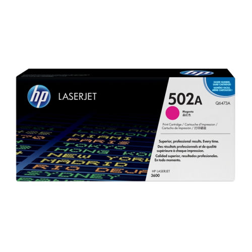 HP Toner LaserJet Original 502A Magenta - Q6473A