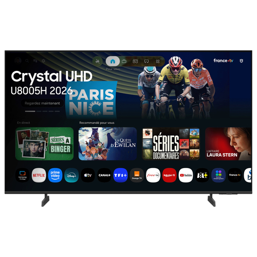 Samsung TV50" LED U8005 4K UHD Smart TV HDR Plana - Samsung TU50U8005HUXXC