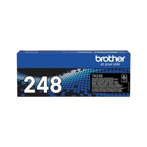 Toner Preto. Duração estimada: 1.000 páginas segundo ISO/IEC 19798 - Brother TN248BK