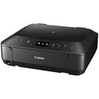 Canon PIXMA MG6650, Jato de tinta, Impressão a cores, 4800 x 1200 DPI, Digitalização a cores, A4, Preto - Canon 9539B008