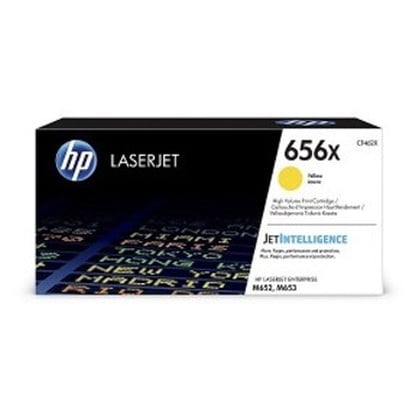 HP Toner LaserJet Original 656X Amarelo de elevado rendimento - CF462X