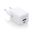Carregador Aisens USB-C 30W - Alta eficiência energética - Tecnologia AI - Múltiplas protecções - Carregamento rápido e seguro - Compatível com vários dispositivos - Aisens 284867