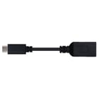 Cabo nanocabo USB-C 3.1 Gen 1 5 Gbps macho para USB-A fêmea 15 cm - Nanocable 10.01.4201