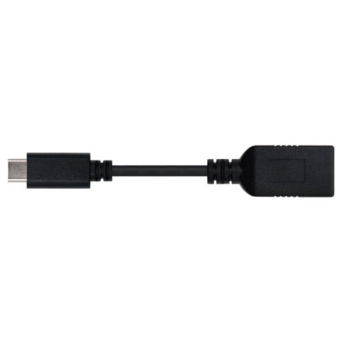 Cabo nanocabo USB-C 3.1 Gen 1 5 Gbps macho para USB-A fêmea 15 cm - Nanocable 10.01.4201