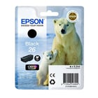 Epson Polar bear Tinteiro Preto Série 26 Urso Polar Tinta Claria Premium - Epson C13T26014010