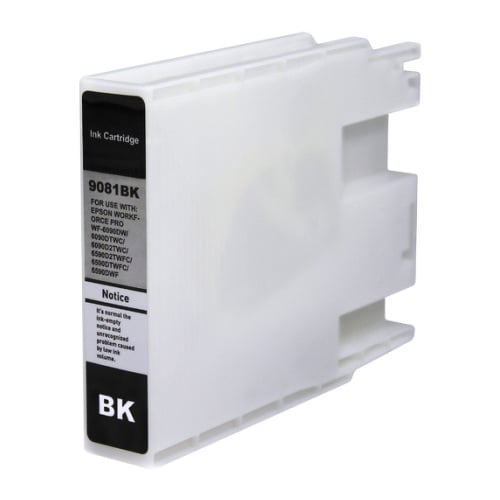 Epson T9081 Cartucho de Tinta Genérico de Pigmento Preto - Substitui C13T908140 - EI-T9081(PG)