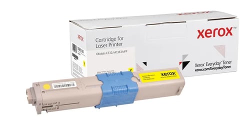 Cartucho de toner genérico amarelo Xerox Everyday OKI C332DN/MC363DN/MD363DN - Substitui 46508709/46508713 - Xerox 006R04267