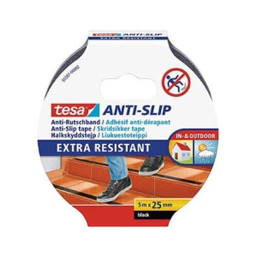 Fita Adesiva Antiderrapante 25mmx5m Tesa Preto - Tesa 15655587-02