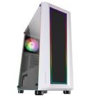 Caixa MARS GAMING MC-ART ATX CASE, DUAL GLASS, DRAWING ART SYSTEM, 12CM FRGB, WHITE - Mars Gaming MCARTW