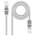 Cabo de rede nanocabo RJ45 Cat.6 FTP AWG24 3m - Cor cinza - Nanocable 10.20.0803
