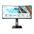 AOC MONITOR VA 34" 21:9 QHD CURVO HDMI DP USB COLUNAS HAS CU34P2A - AOC CU34P2A