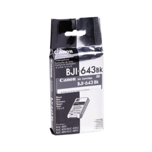 Tinteiro Canon BJI-643 Preto - Canon CANBJI643BK
