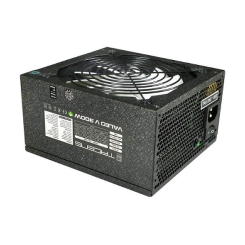 Fonte de alimentação Tacens Valeo V 900M 900W ATX - PFC ativo - Ventoinha de 140mm 12dB - 80 Plus Silver - Cablagem modular - 158x150x86mm - Cor preta - Tacens 1VV900M