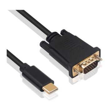 EWENT ADAPTADOR CABO USB-C PARA VGA - Ewent EC1052