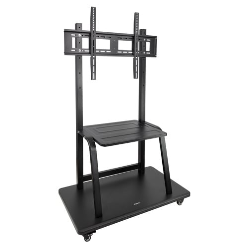 Tooq Suporte de chão com rodas "Colossus" 37-100" - Preto - Tooq 231942