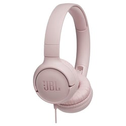 Altifalantes JBL Tune 500 com microfone - Banda para a cabeça ajustável - Dobrável - Controlo dos altifalantes - Cabo de 1,20 m - JBL JBLT500PIK