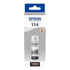 Frasco de tinta pigmentada Epson 114 cinza original - C13T07B540 - Epson C13T07B540