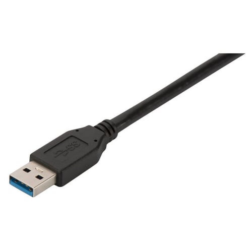 Ewent EW-100112-020-N-P cabo USB 1,8 m USB 3.2 Gen 1 (3.1 Gen 1) USB A Preto - Ewent EW-100112-020-N-P