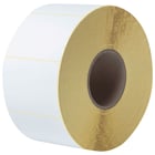 4 rolos de etiquetas pré-cortadas de transferência térmica com acabamento semi-brilhante de 102 x 74mm (2.900 etiquetas por rolo) - Brother BCS1J074102203