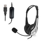 EWENT HEADSET PRO COM MIC AND VOLUME CONTROL USB - Ewent EW3565