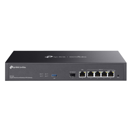 TP-link Omada Gigabit Rackmount/Desktop VPN Gateway - TP-Link ER7406