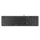 Teclado KB-126 Black USB - Genius 31310017421