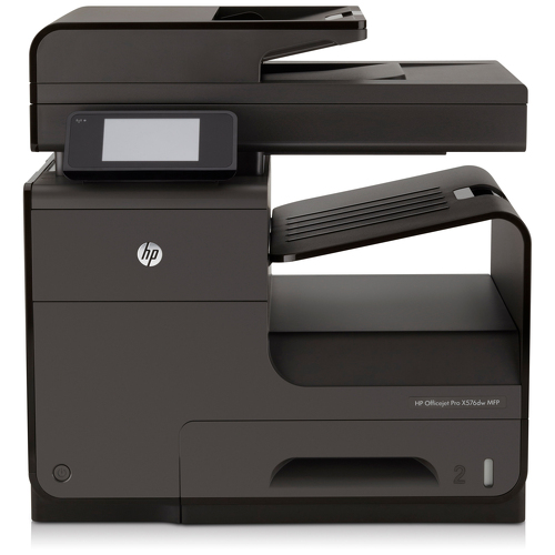 HP OfficeJet X576dw, Jato de tinta, Impressão a cores, 1200 x 1200 DPI, A4, Impressão directa, Preto - HP CN598A