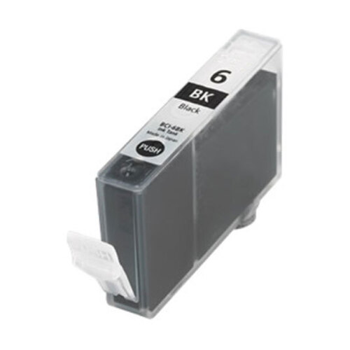 Cartucho de tinta genérico preto Canon BCI6/BCI5/BCI3 - substitui 4705A002 - Canon CI-BCI6BK