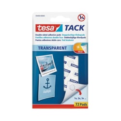 Pastilhas Bi-Adesivas TACK Tesa Transparentes 72un - Tesa 15659408