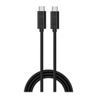 EWENT CABO USB-C FAST CHARGER C/ PD 100W 20GBPS VIDEO 4K@60HZ 1MT - Ewent EC1046