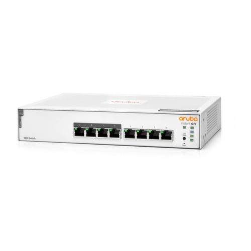 ARUBA SWITCH INSTANT ON 1830 8G 4P CLASS 4 PoE 65W - Aruba JL811A
