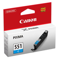 Canon CLI-551 C tinteiro 1 unidade(s) Original Rendimento padrão Ciano foto - Canon CLI551C