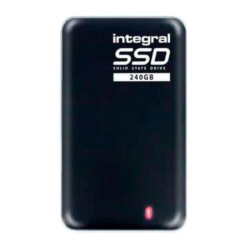 INTEGRAL SSD 240GB USB 3.0 PORTABLE EXTERNAL PRETO - Integral INSSD240GPORT3.0